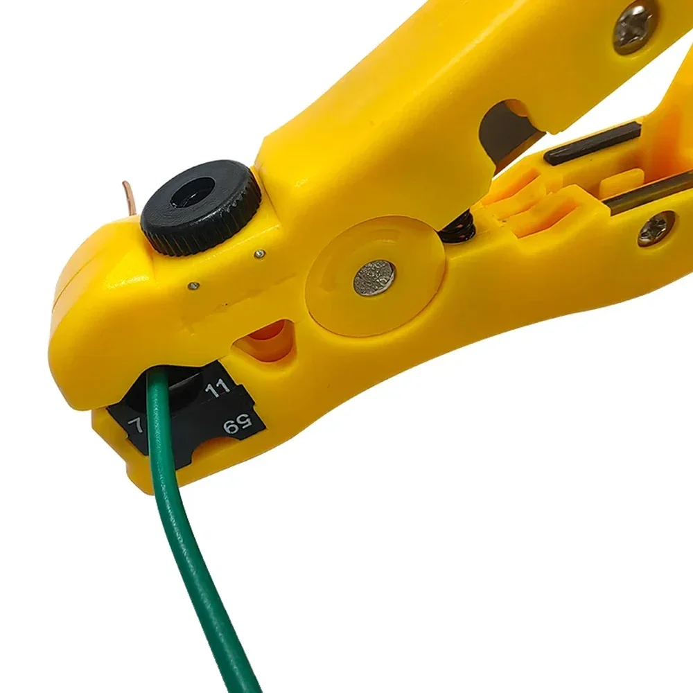 Coaxial Cable Wire Stripping Pliers Tool for RG59 RG6 Network