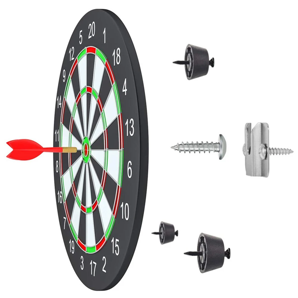 1 Set Dartboard Mounting Bracket Hardware Kit Dartboard Bracket Dart Board Mounting Hardware for Mounting Dartboard