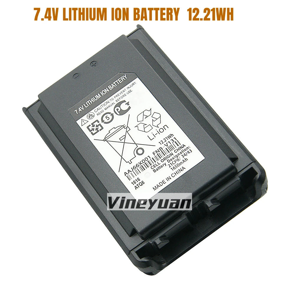 2PC NOVO FNB-V131LI AAJ66X001 LI-ION 7.4 mAh