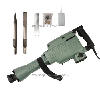 2026 NEW 1500W 65A Electric Demolition Hammer 220V Electric Jack Hammer 50J Breaker Hammer PH65A 1