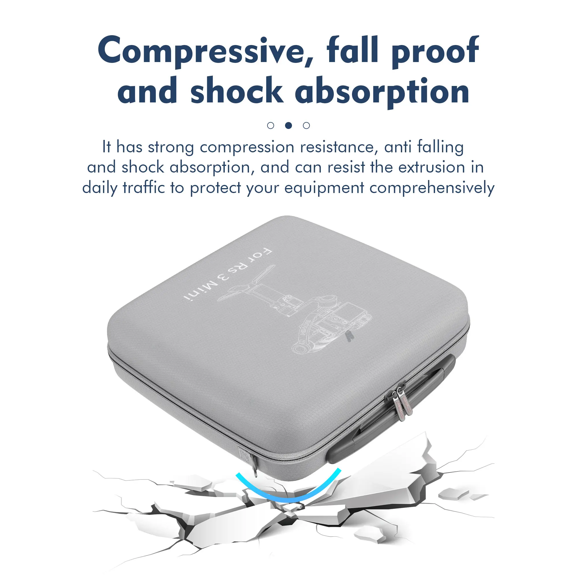 Camera Accessories Portable Carrying Case Shoulder Bag for DJI RS3 Mini Accessories Storage Case PU Handbag camera accessories action camera accessories handheld gimbal accessories