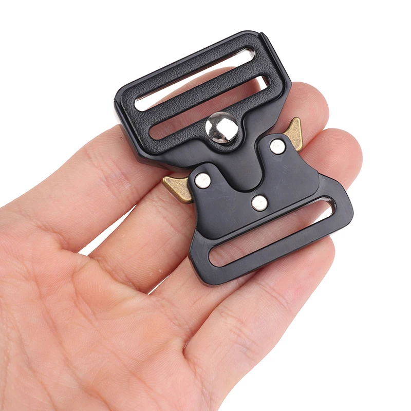 Metal Bag Buckle 38mm 25mm for Webbing DIY Bag Luggage Clothes Accessories Clip