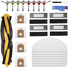 

Accessory Kit Replacement for Ecovacs DEEBOT OZMO T8 AIVI T8 Max Robot Vacuum Cleaner Disposable Cleaning Mop Dust Bag