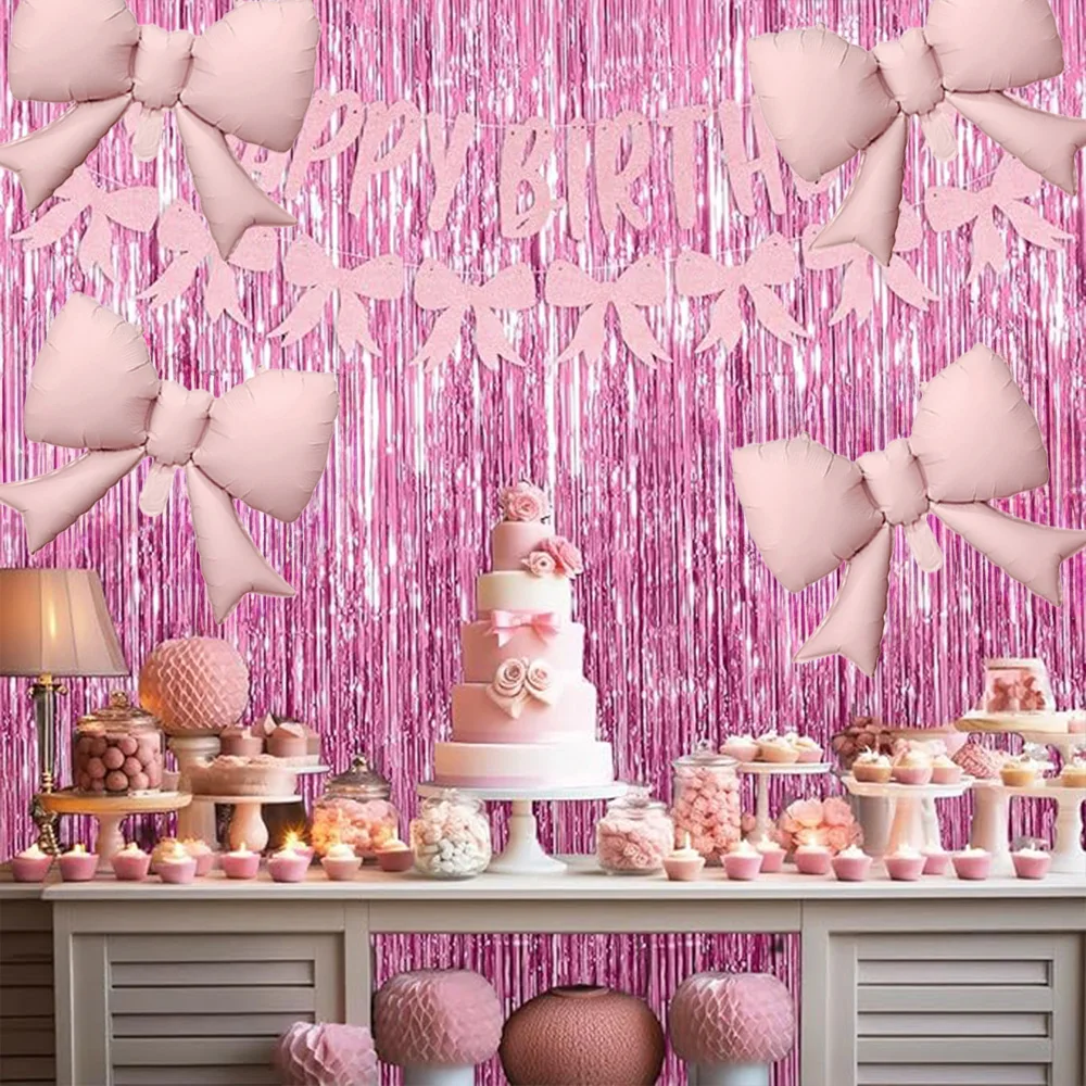 8/12/15/20 Stück 21-Zoll-Aluminiumfolienballons mit Schleifen, rote Schleifen-Partyballons, geeignet für Geburtstagsfeiern, Verlobungen, Hochzeiten, Freundestreffen, Valentinstag, Jubiläen, Hochzeitsfeiern und Partydekorationen – Detail 4