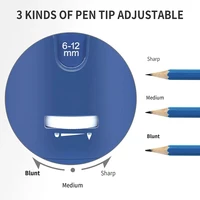 Tenwin Automatic Electric Pencil Sharpener For Colored Pen Mechanical Sharpen Supplies Office School Stationery Free Ship 5