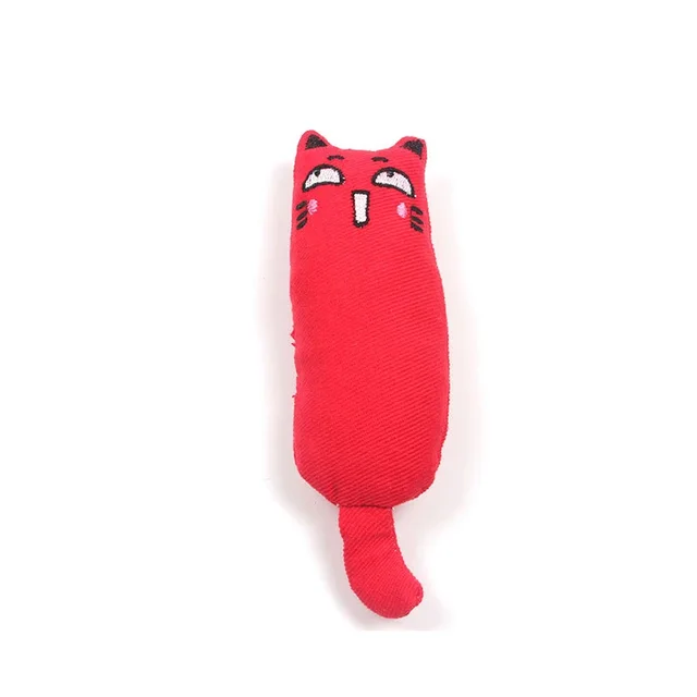Rustle Sound Catnip Toy Cats Products for Pets Cute Cat Toys for Kitten Teeth Grinding Cat Plush Thumb Pillow Pet Accessories 6