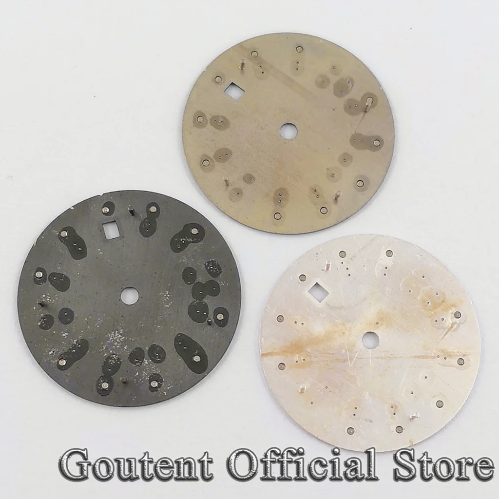 Goutent 31.5mm Sterile Blue Green Black White Watch Dial Fit ETA 2836 2824 DG2813 3804 Miyota 8215 821A 8205 Automatic Movement