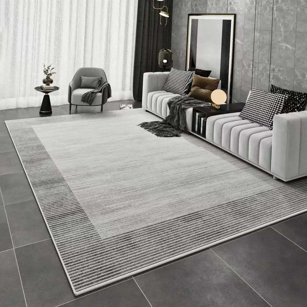 

DZ178Q Modern minimalist carpet, household bedroom carpet