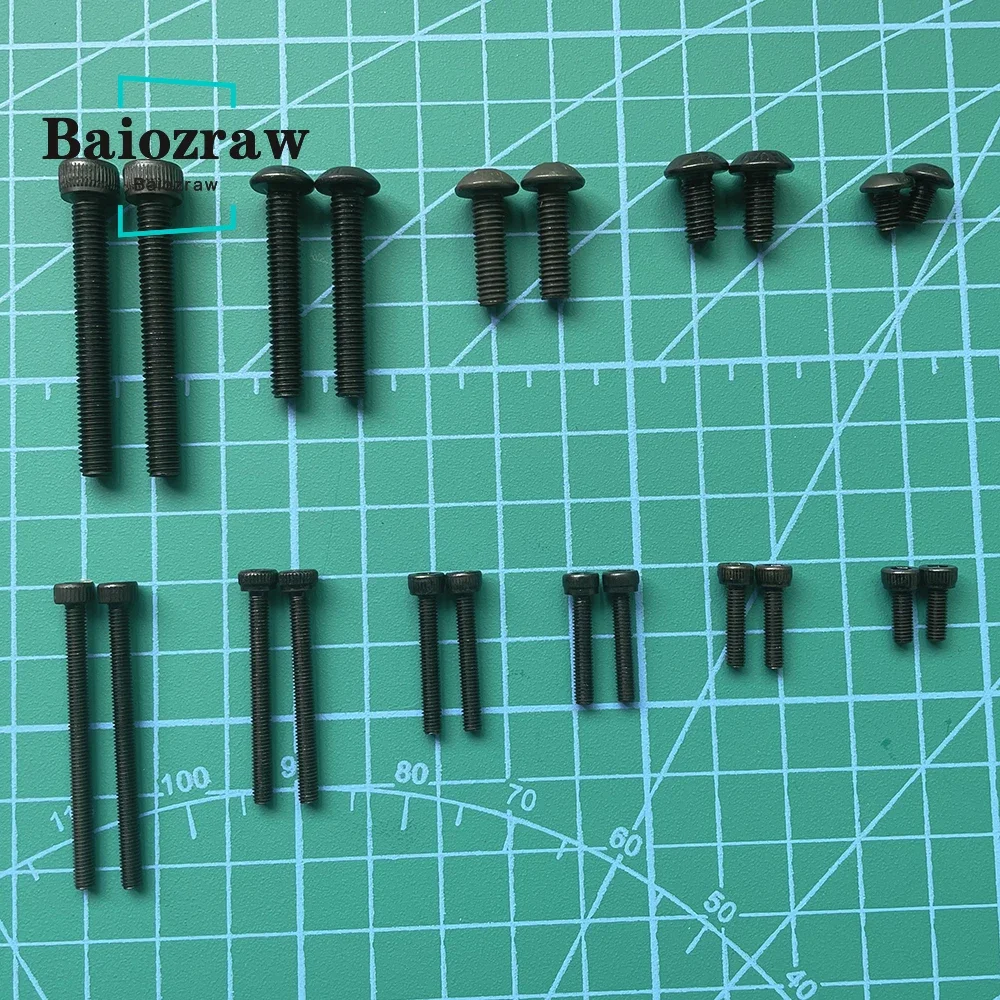 Baiozraw V2.4 Afterburner /StealthBurner R2 3D 프린터 나사 풀 키트, DIY 프로젝트 패스너 나사 너트, Voron 2.4