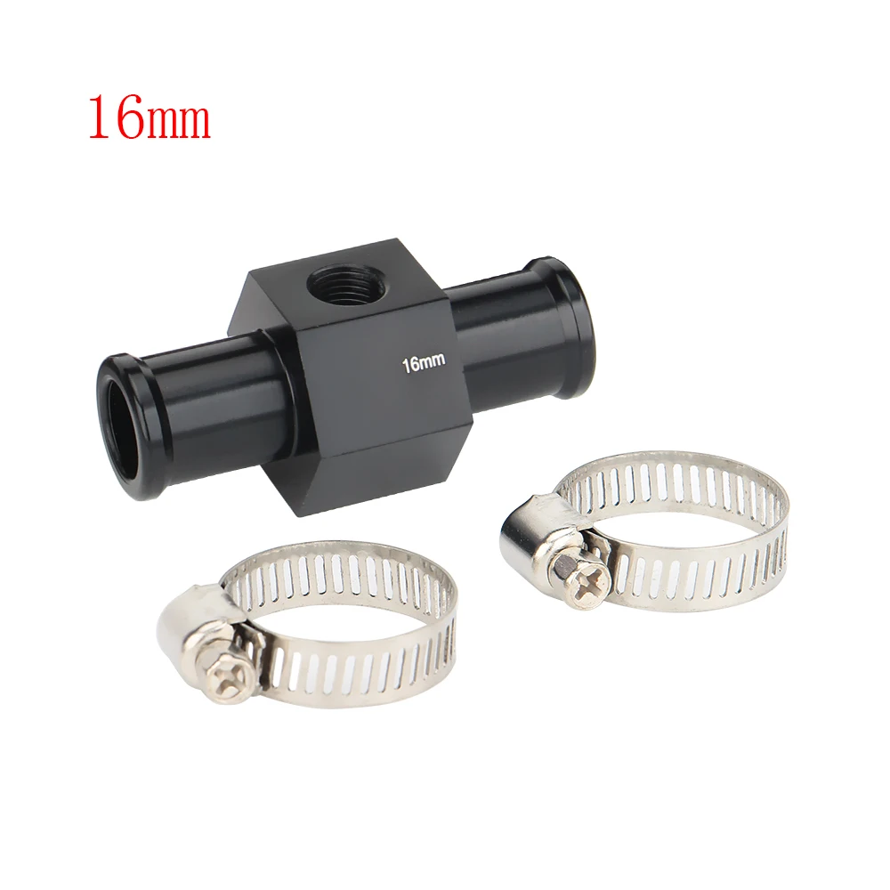 Temperature Sensor Water Temp Gauge Radiator Temperature Joint Pipe 16mm 18mm 20mm 22mm Hose Adapter Clamp