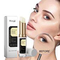 Snail Eye Cream Stick Collagen Fade Fine Lines Wrinkle Lightening Dark Circles Firming Eye Bags Puffiness Moisturizing Eye Cream
