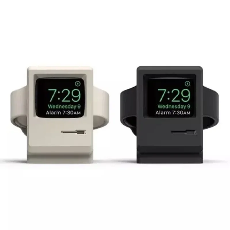 Einfache Halterung für Apple Watch Serie 6 SE 5 4 3 2 1 Ständer watchOS Nachttisch Reparatur Keeper PC Home Charging Dock für Macintosh – Detail 10