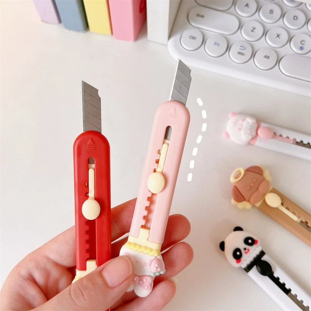 Cute Art Cutter Portable Mini Animal Pattern Utility Knife Student