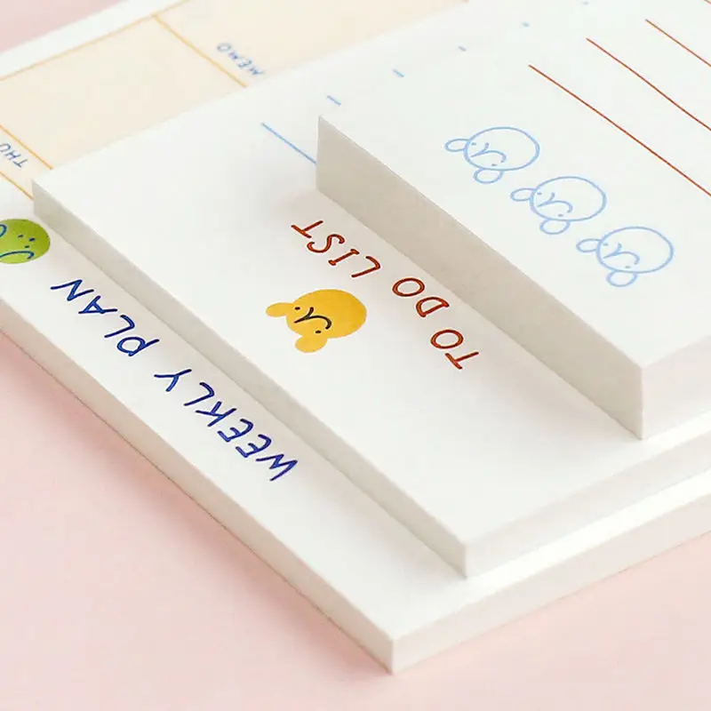 Daily Plan Memo Notes Creative Office And School Stationery To Do List ...