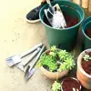 Bonsai Soil Stainless Steel Gardening Spade Digging Weeding Garden Shovel Pointed /Square Shovel Integrated Shovel Rake 2