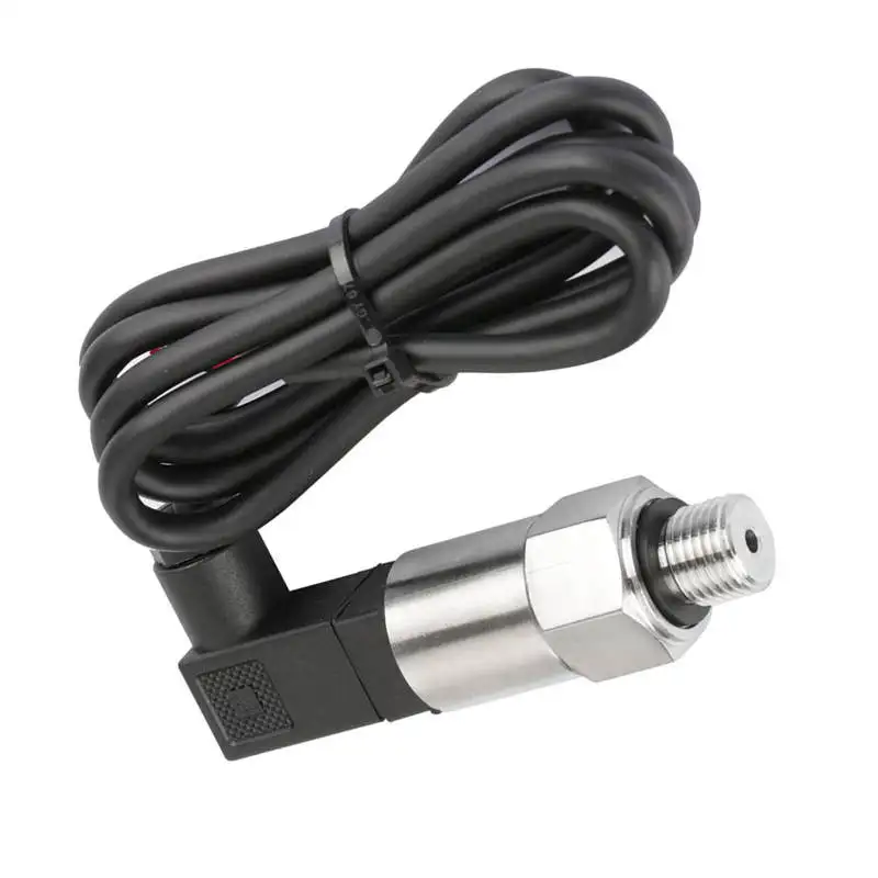 G1/4" Silicon Pressure Transmitter Transducer for Water Gas Oil 4-20mA Output 0-1.6MPA Transducer Pressure