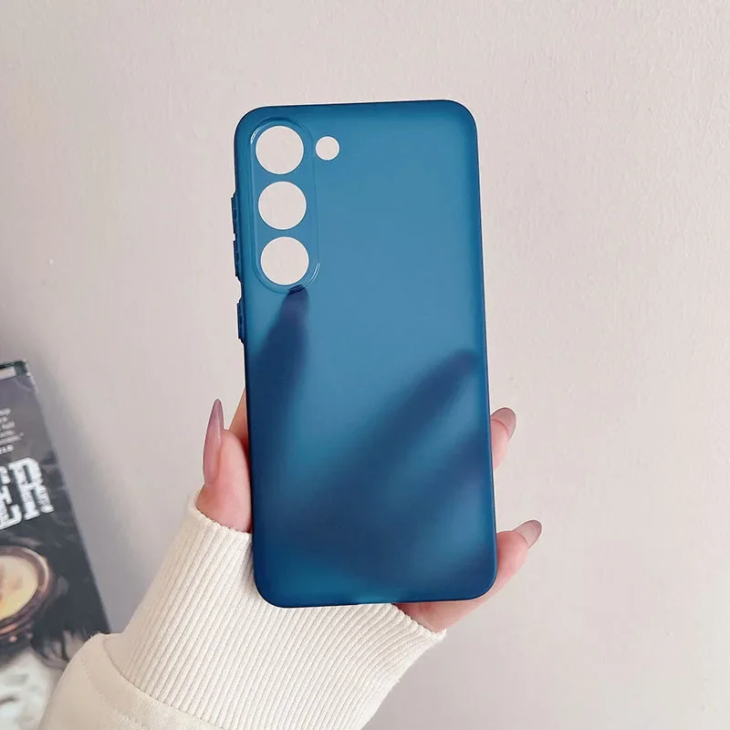 Matte Transparent Thin Silicone Phone Case