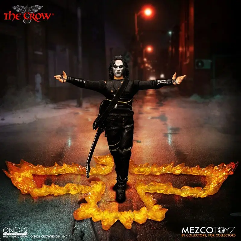 The Crow (El Cuervo) One:12 Eric Draven Figura Mezco Toyz