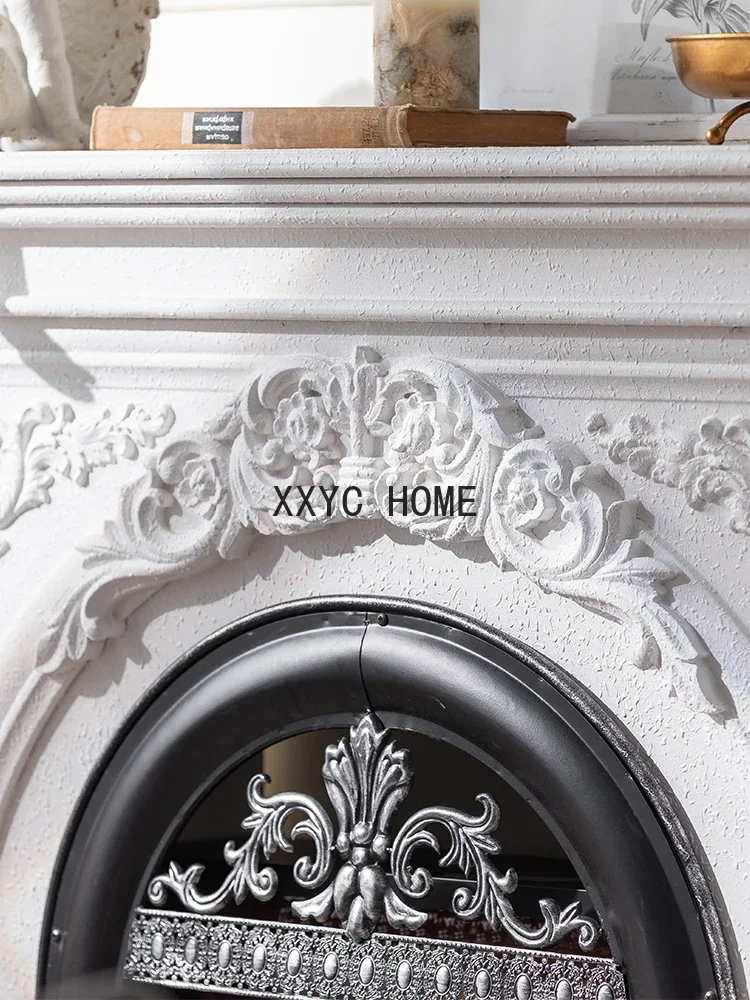 Clothing Store Curio Cabinet Retro American Neoclassical Fireplace Mantel