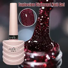 

Hot Sale UV Soak Off 10ML Flash Drill Effect Explosion Diamond Nail Gel Polish Crystal Trampoline Powder