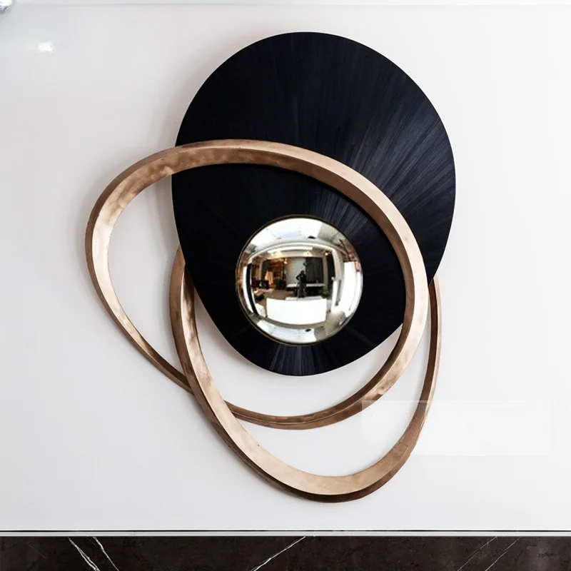 

Nordic Creative Decorative Mirrors Living Room Modern Luxury Design Decorative Mirrors Irregular Spigel Home Decoration WZ50DM