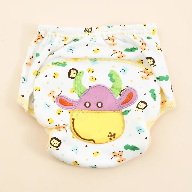 Baby Bare Cotton Cloth Diaper Unisex Reusable Infants Child Training Panties Washable Underwear Nappies - Image 4