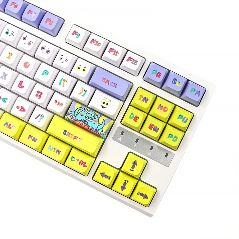 

Пользовательские колпачки для ключей Lucky Number PBT XDA для набора ключей переключателя Cherry MX