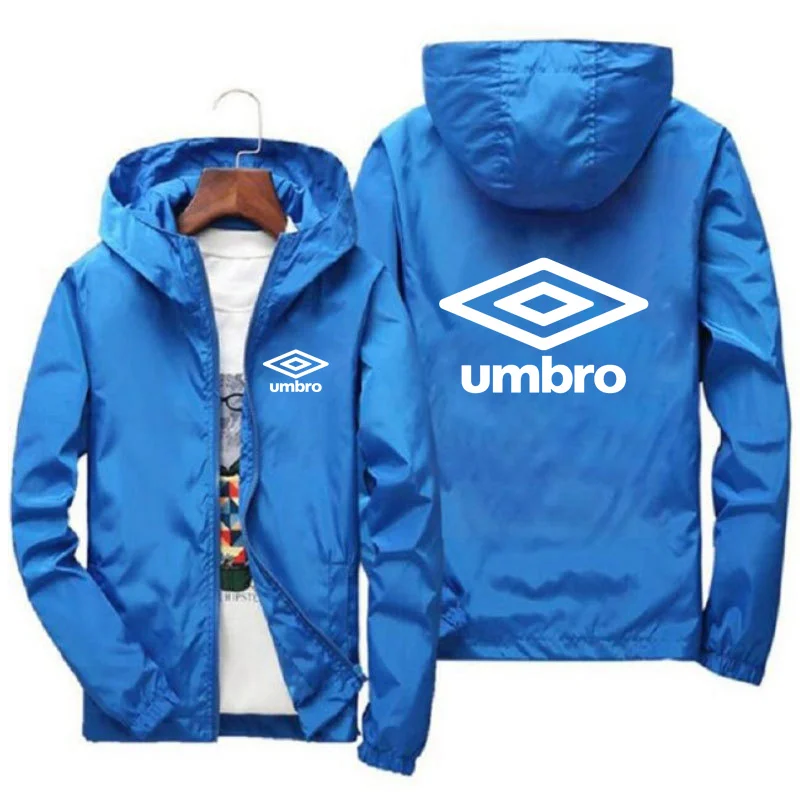 

UMBRO Outdoor Hiking Jackets Waterproof Hooded Windbreaker Coat Men Autumn Casual Fishing Tactics Military Jackets 7XL