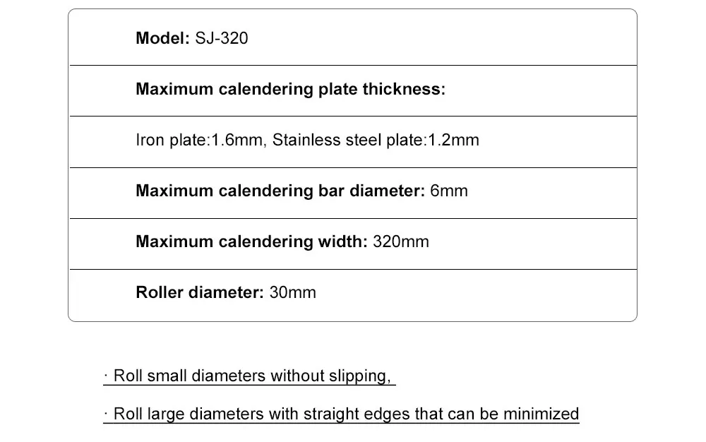 Hand-Cranked Folding Machine Manual Bending Machine Metal Coiling Machine Small