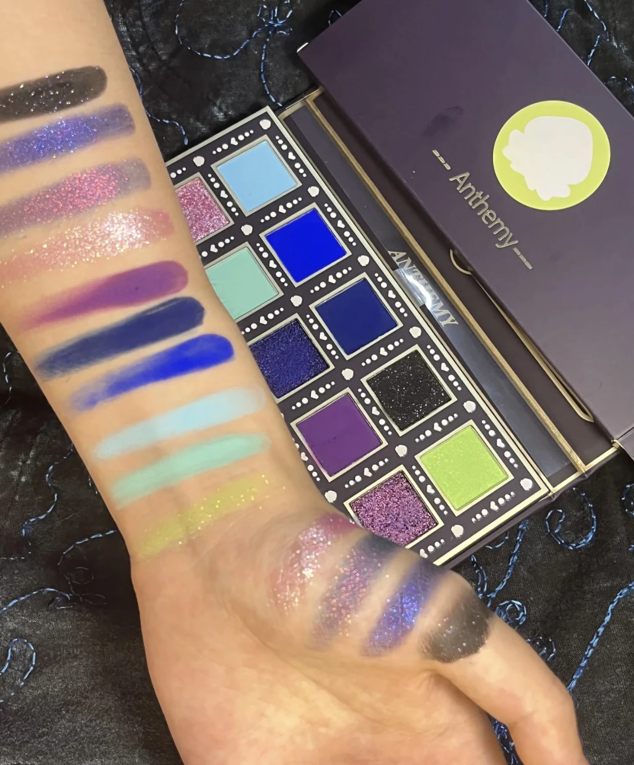 Anthemy Backlight Butterfly Ten-color Matte Pearl Chameleon Eyeshadow Palette
