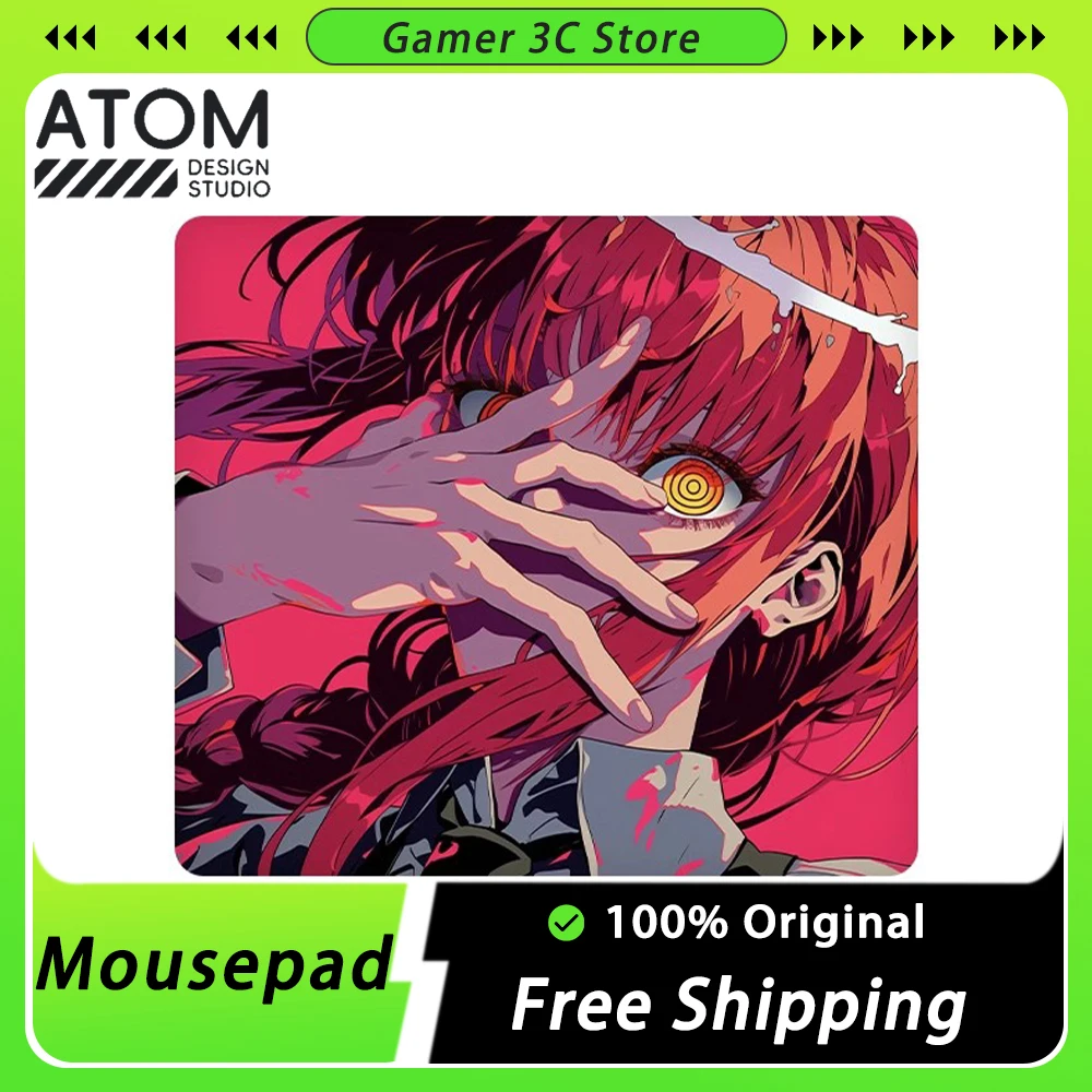 

ATOM Mousepads Waterproof Abrasive Polishing E-sports Mouse Pad Non-Slip Resin 450x400mm FPS Valorant PC Gamer Accessories Gifts