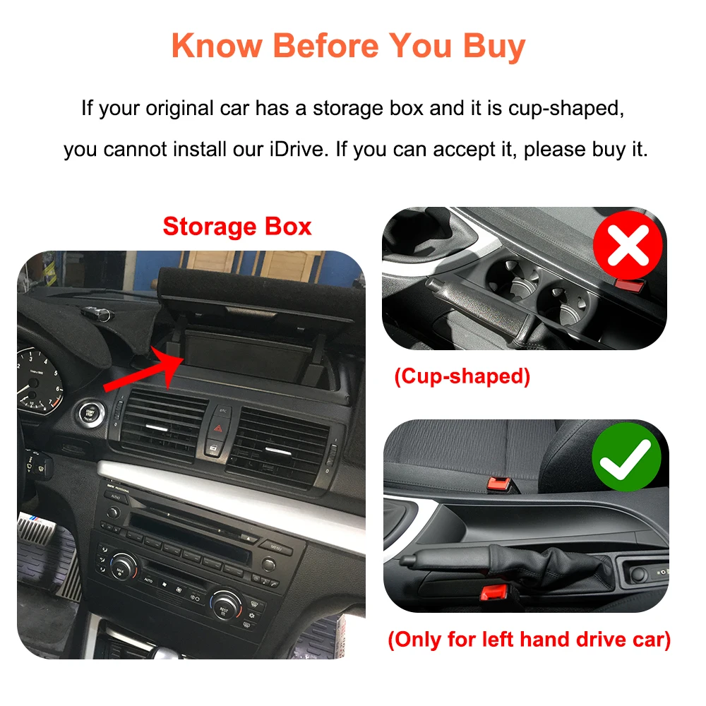 Pantalla Bonroad de 10.25 pulgadas con Linux y Carplay para BMW Serie 1 120i E81 E82 E87 E88 2004-2012 CCC CIC iDrive Android Auto Youtube Stereo 4
