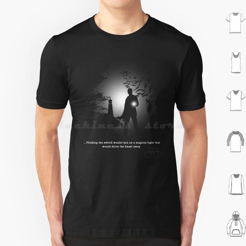 Alan Wake T Shirt Cotone Uomo Donna Stampa Fai Da Te Alan Wake Control Remedy Bureau Of Control Game Gaming Jesse Faden Control