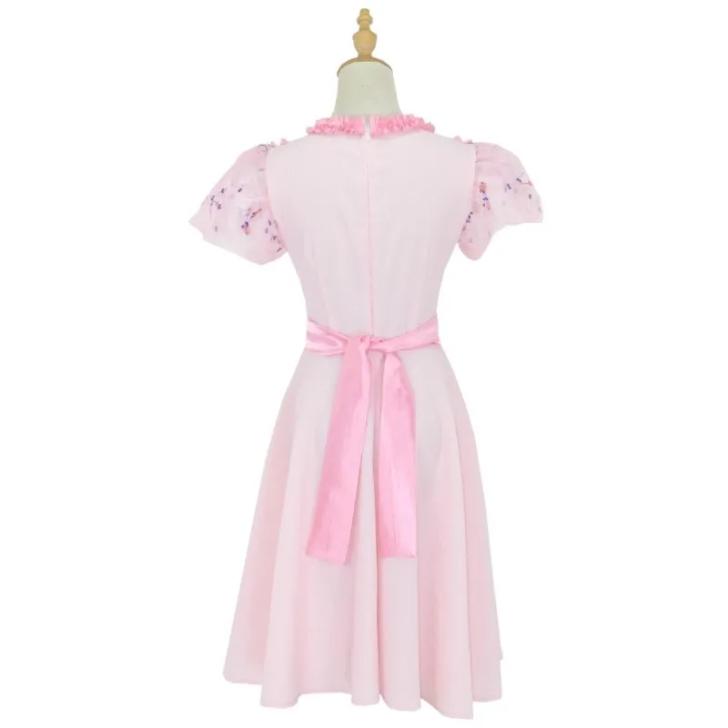 映画 K-12 コスプレ衣装フルセットピンクパープルドレス制服