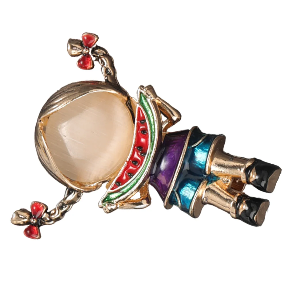 

Cartoon Brooch Women's Fashion Cute Pin Brooches for Accessories Enamel Breastpin Alloy Chic Pins