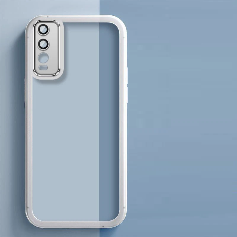 Shookproof Plating Silicone Back Cover