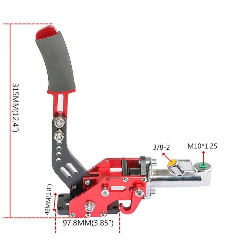 Hydraulic Handbrake Modified Hydraulic Handbrake Lever Aluminium Racing Drift E-brake Replacement Car Sensitive Drift