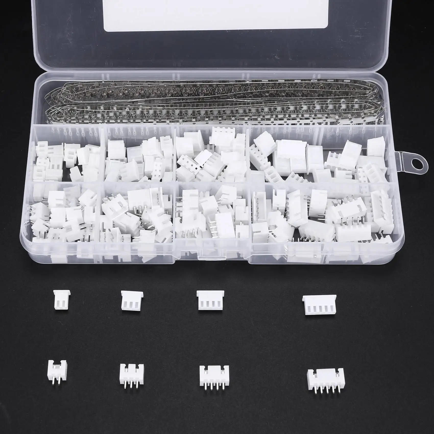 A28Q-560PC 2.54Mm JST-XHP 2/3/4/5 핀 하우징(2.54Mm JST XH 남성/여성 핀 헤더 포함) 듀퐁 와이어 커넥터 키트