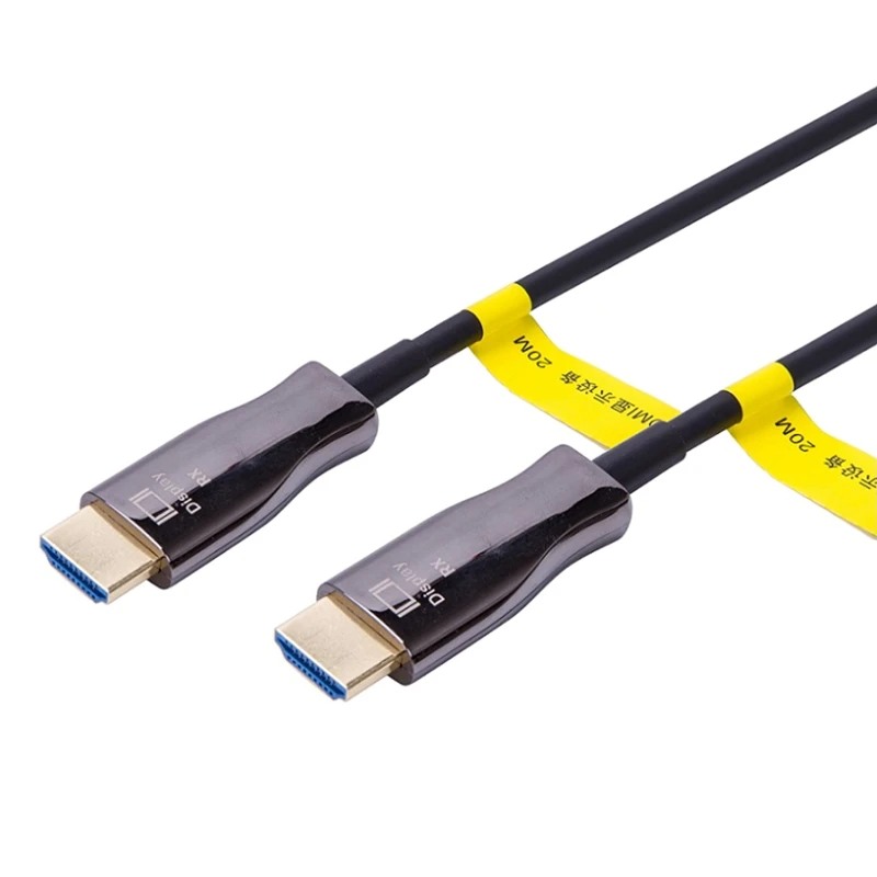

Universal 2.0 4K 60Hz Optical Fiber HDMI-compatible Cable Wire 5/10/15/20/25/30M Support ARC 3D HDR 18Gbps