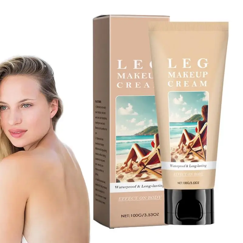 Body Foundation Long-Lasting Leg Makeup Hydrating Foundation Non-Irritating Beauty Concealer Body Coverage Perfector body base