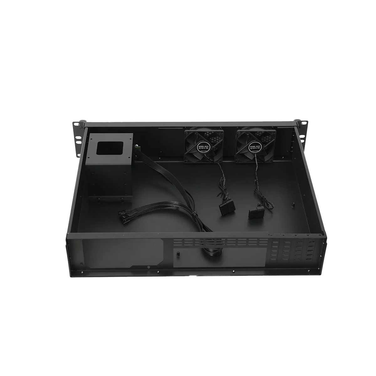 2U Server-Gehäuse Ultra-Kurzes Industrielles Steuerungs-Server-Gehäuse Datenspeicher-Motherboard Kompaktes Rackmount-Gehäuse – Detail 10