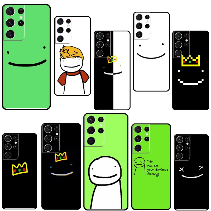 Custodia Dream Smp Smile Per Samsung Galaxy S22 S21 Note 20 Ultra Note 10 S8 S9 S10 Plus S20 Fe Cover Per Telefono