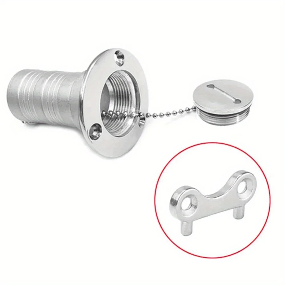 2Pcs Universal Boat Gas Cap Key Water Tank Deck Filler Spare Key Marine Hardware Boat Accessories 5