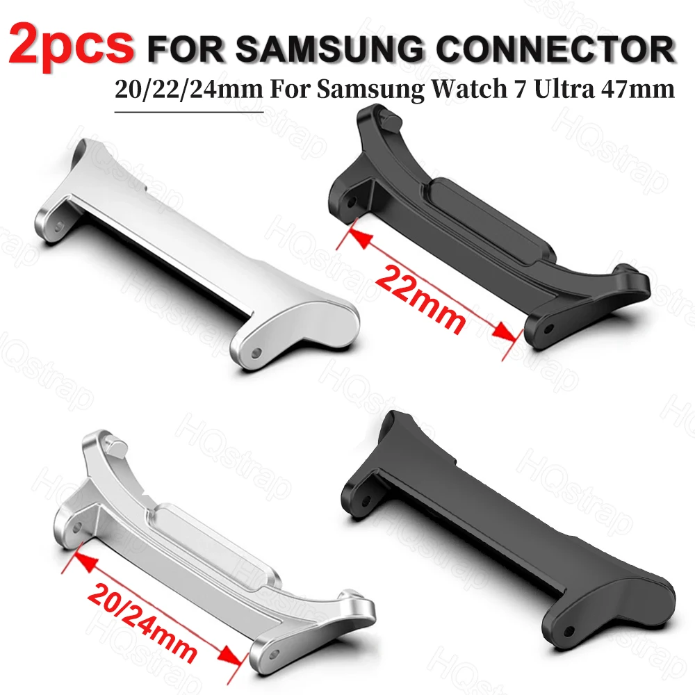 Premium Metal Watch Adapter for Samsung Galaxy Watch 7 Ultra Accessories