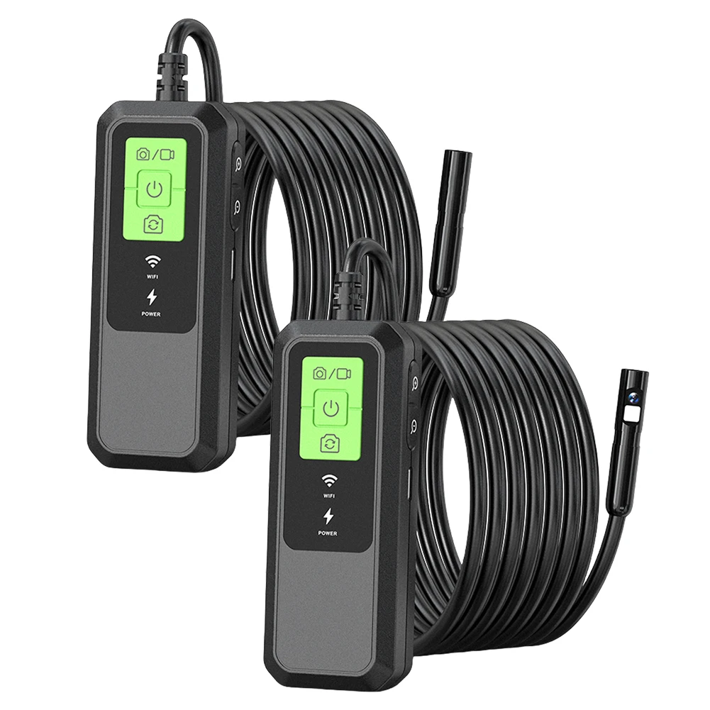 2K WiFi 내시경 카메라 단일/이중 렌즈 무선 내시경 IP67 방수 무선 산업용 내시경 파이핑 스마트폰용