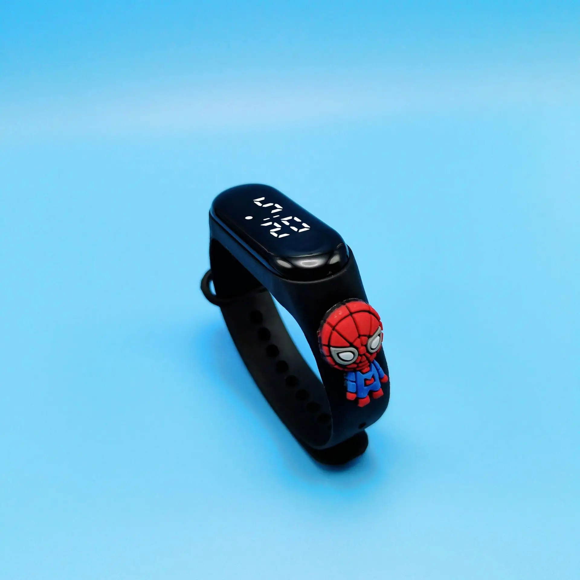 Relógio infantil Marvel Cartoon, Relógios Eletrônicos, Display Digital LED, Impermeável, Presente de Natal para Crianças, Moda