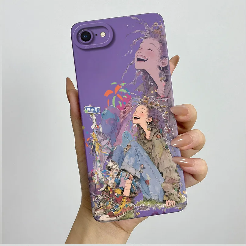 Aesthetic Soft Slim Silicone Phone Case with Full Bumper Protection