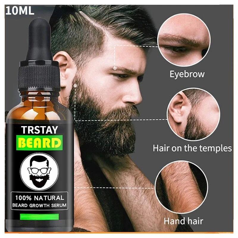 10ml TRSTAY Beard Growth Essence Oil Essential Oils Liquid Hair Grower