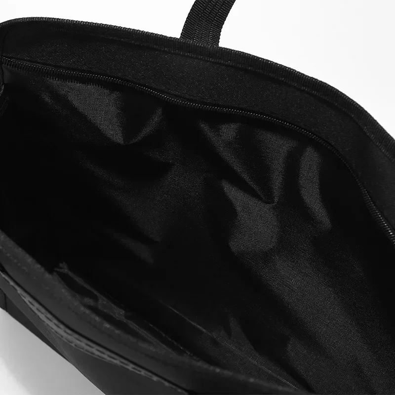 Thickened Double Layer Business Briefcase Multifunctional Waterproof Zipper Pouch Solid Color Large Capacity Package Accessories leather briefcase
