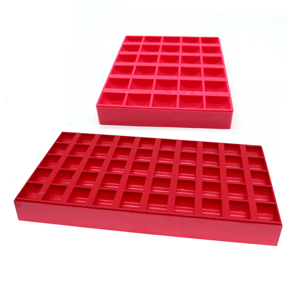 24Mm 25Mm * 1.8Mm Gettoni Scatola Di Plastica Intrattenimento Arcade Gioco Medaglia Contenitore 5X6 5X10 Disponibile